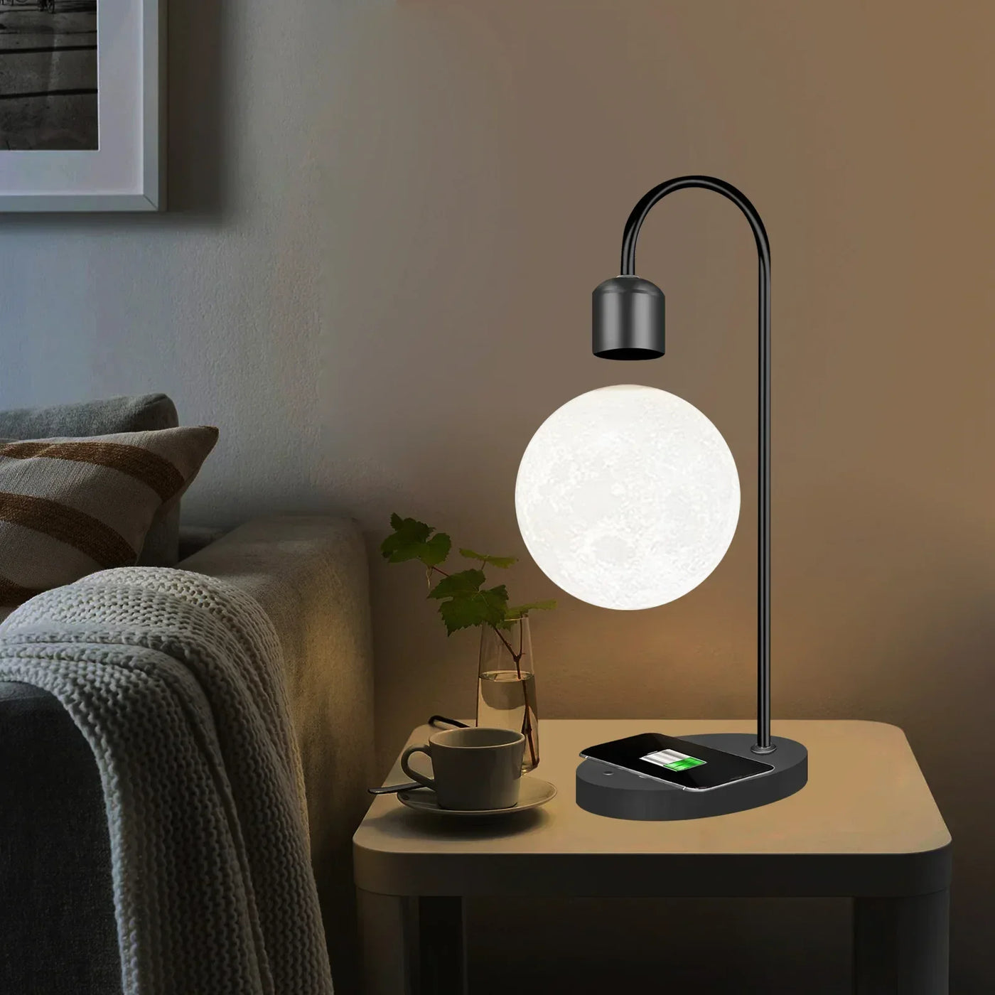 Levitating Moon Lamp