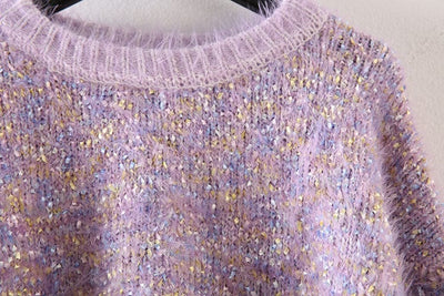 FDmmbjt Zinnia Fuzzy Sweater