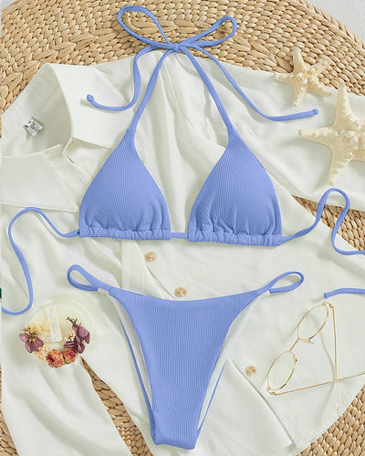 Freedeo S / Blue Althea Bikini Set