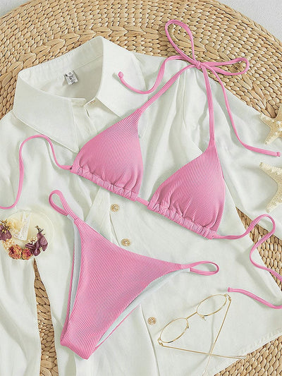 Freedeo S / Pink Althea Bikini Set