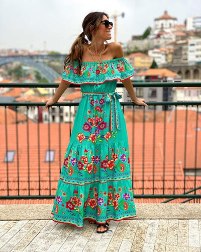 Luana Off Shoulder Maxi Dress