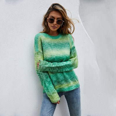 PettiCloth S / Green Cyrene Knitted Sweater