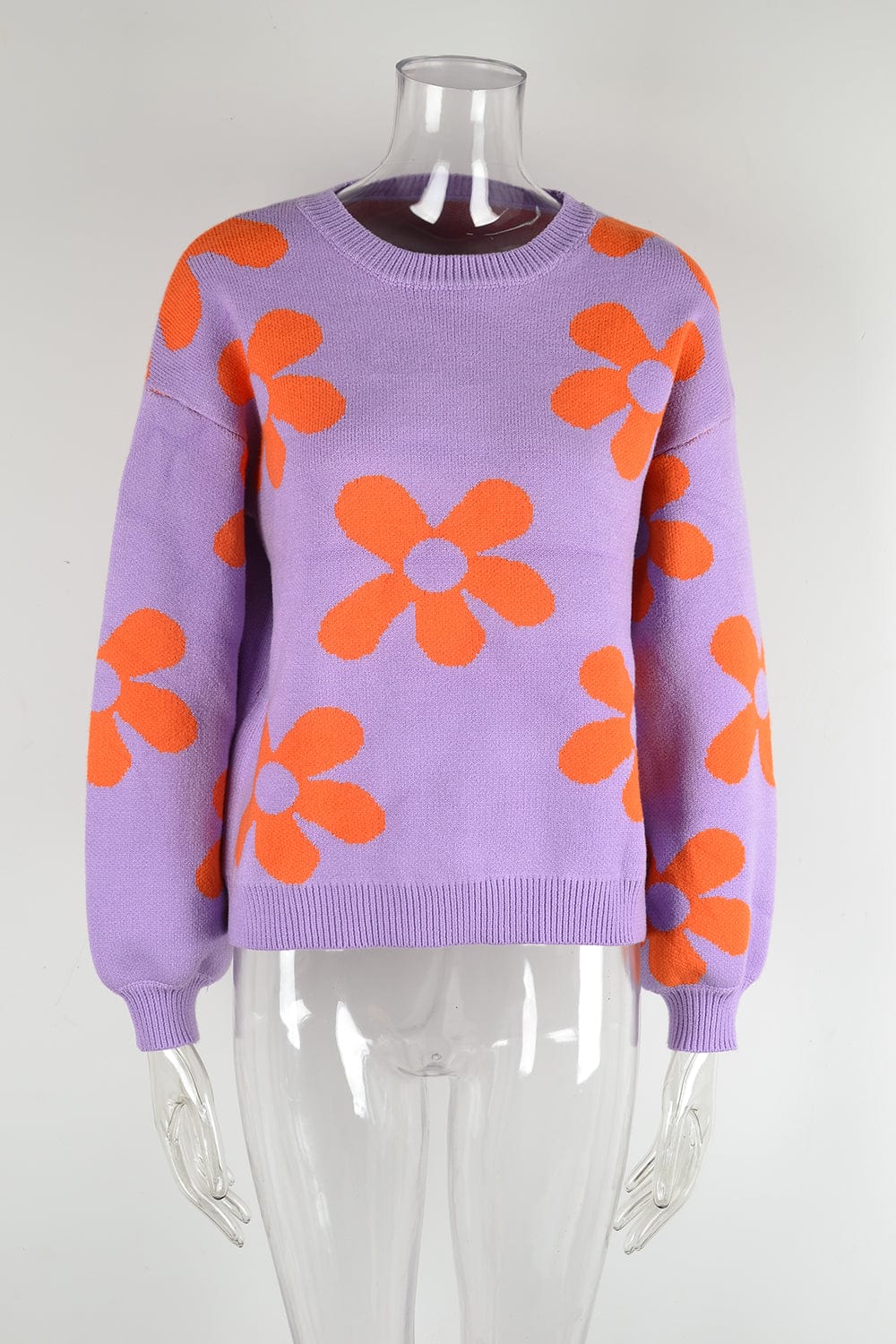 PettiCloth S / Purple Melani Sweater