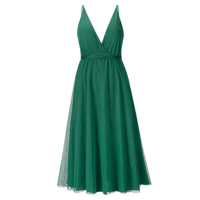 RUIGGE S / green Lenora Boho Midi Dress