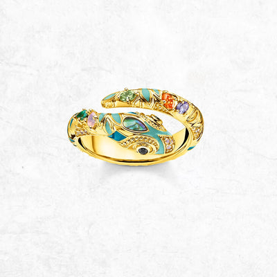 Magical Snake 925 Sterling Silver Ring