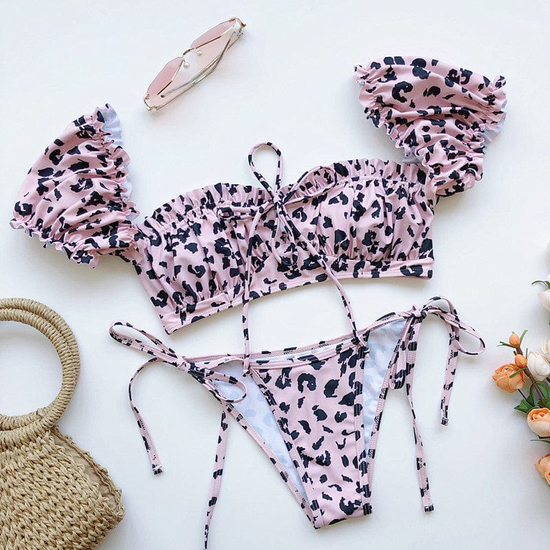 Twingo S / Pink Florence Bikini Set