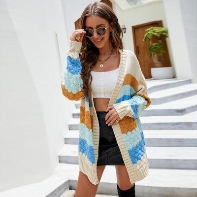 Wicked AF Azalea Mid-Length Knitted Cardigan