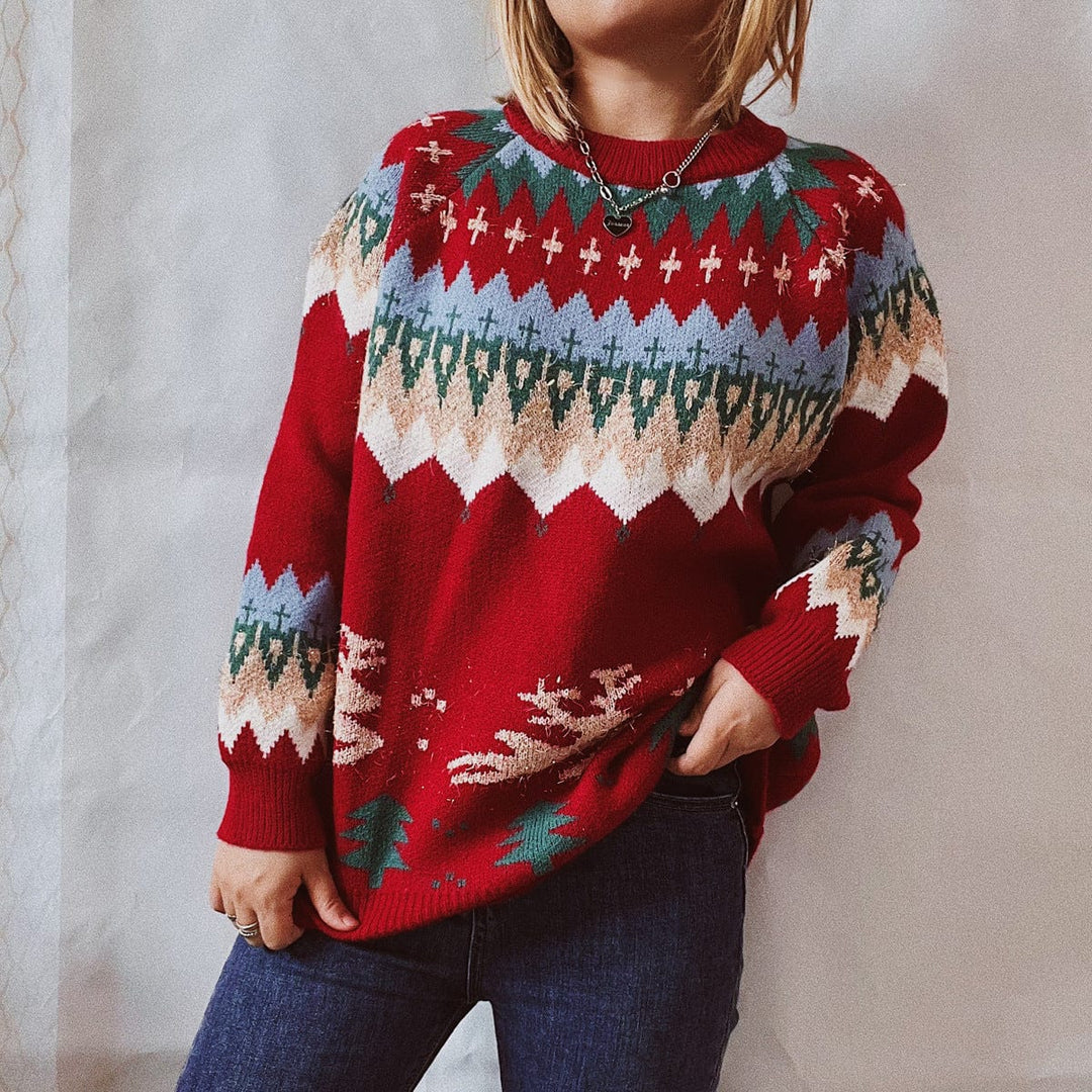 Holly christmas sweater best sale