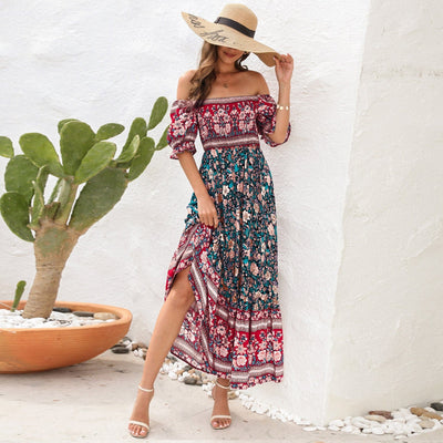 Wicked AF Jenna Boho Maxi Dress