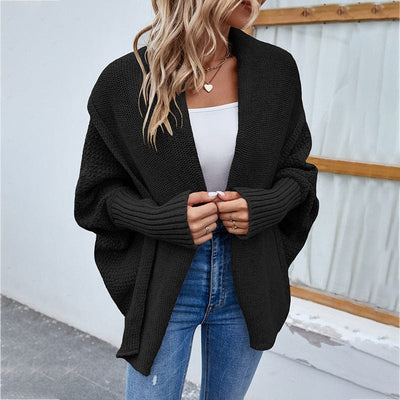 Wicked AF L / Black Chrysanthe Knitted Cardigan
