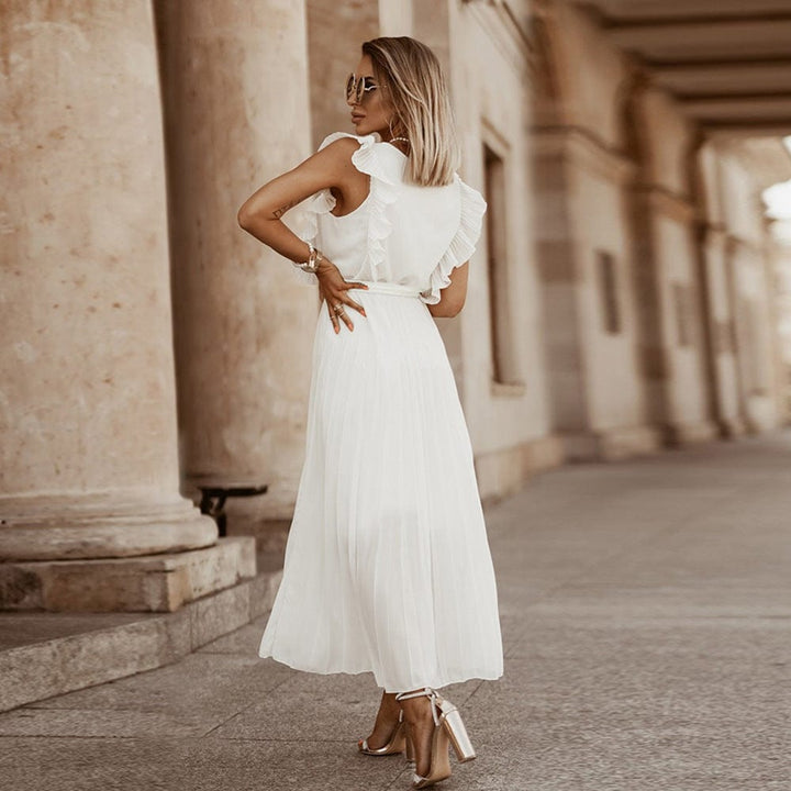 larissa maxi dress white Larissa Boho Maxi Dress
