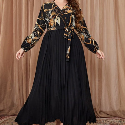 Wicked AF Plus Size Camellia Boho Maxi Dress