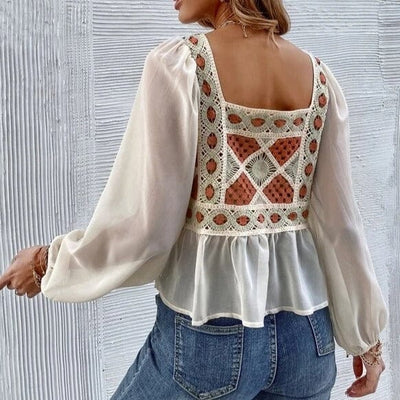 Reddy Rosie Boho Blouse