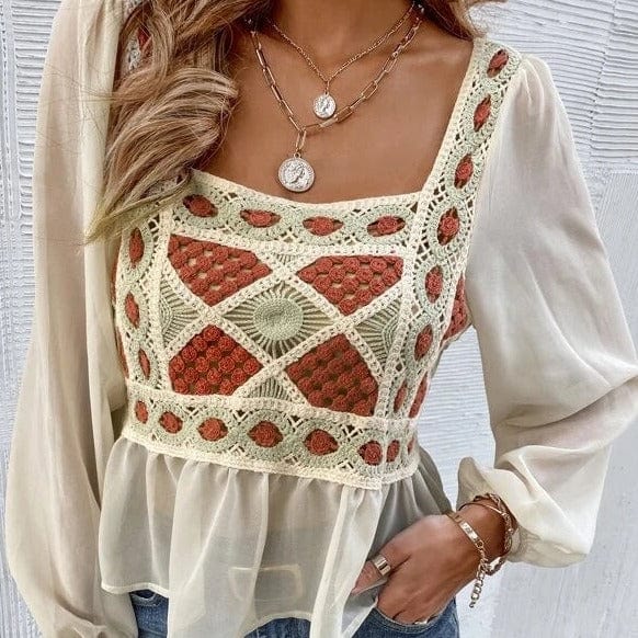 Reddy Rosie Boho Blouse