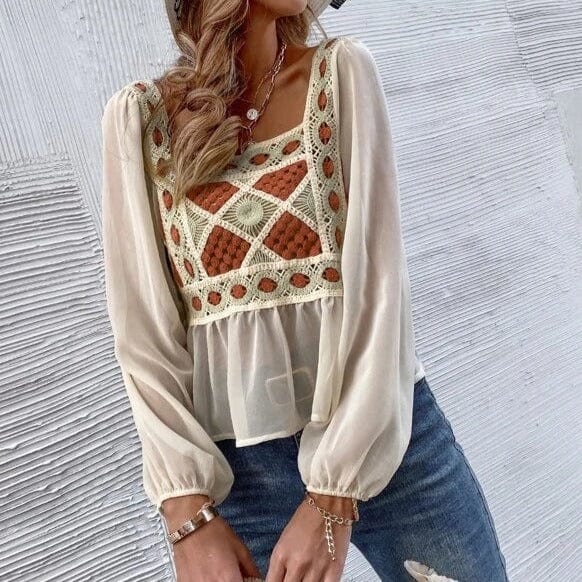 Reddy Rosie Boho Blouse