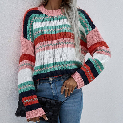 Wicked AF S / Pink Arista Knitted Sweater