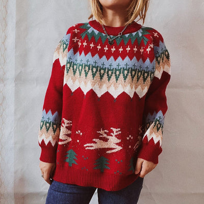 Wicked AF S / Red Holly Christmas Sweater