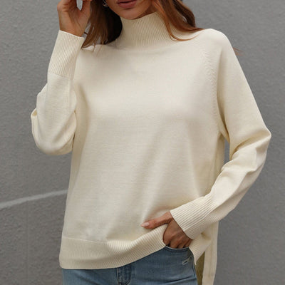 Wicked AF S / White Hermione Turtleneck Sweater
