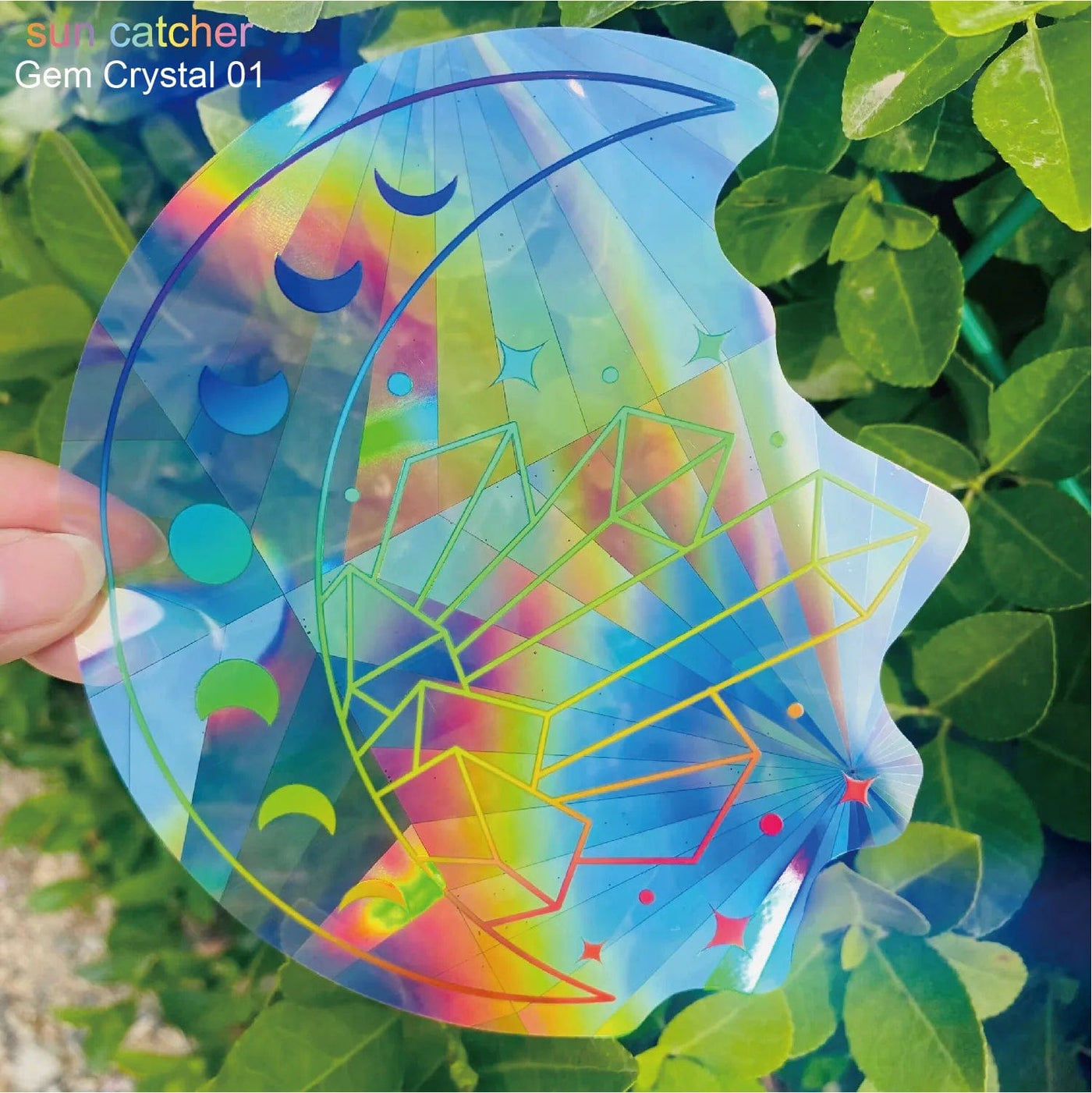 Lightcatcher Sticker wickedafstore 01bs / about 15x15cm Suncatcher Window Stickers (32 Designs)