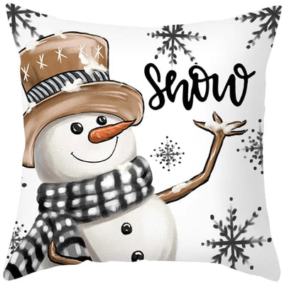 wickedafstore 4 Christmas Pillow Covers