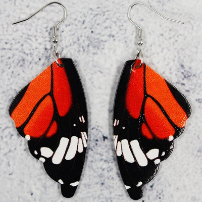 wickedafstore 5 Butterfly Wings Earrings