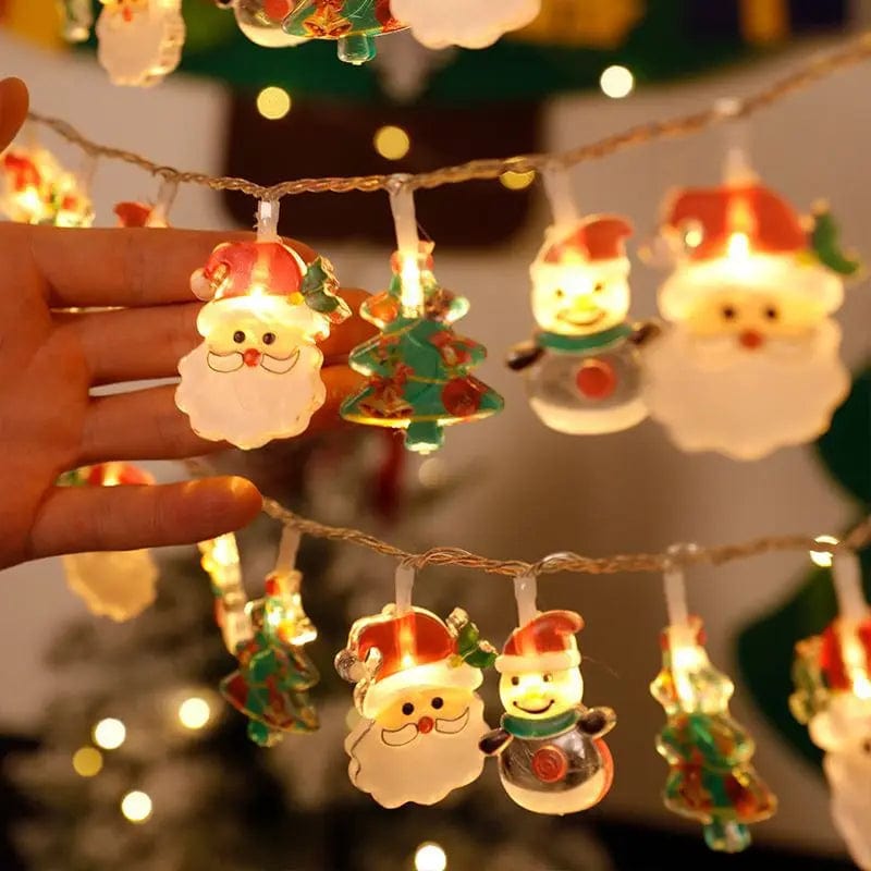 wickedafstore A Christmas Ornaments Light Garland