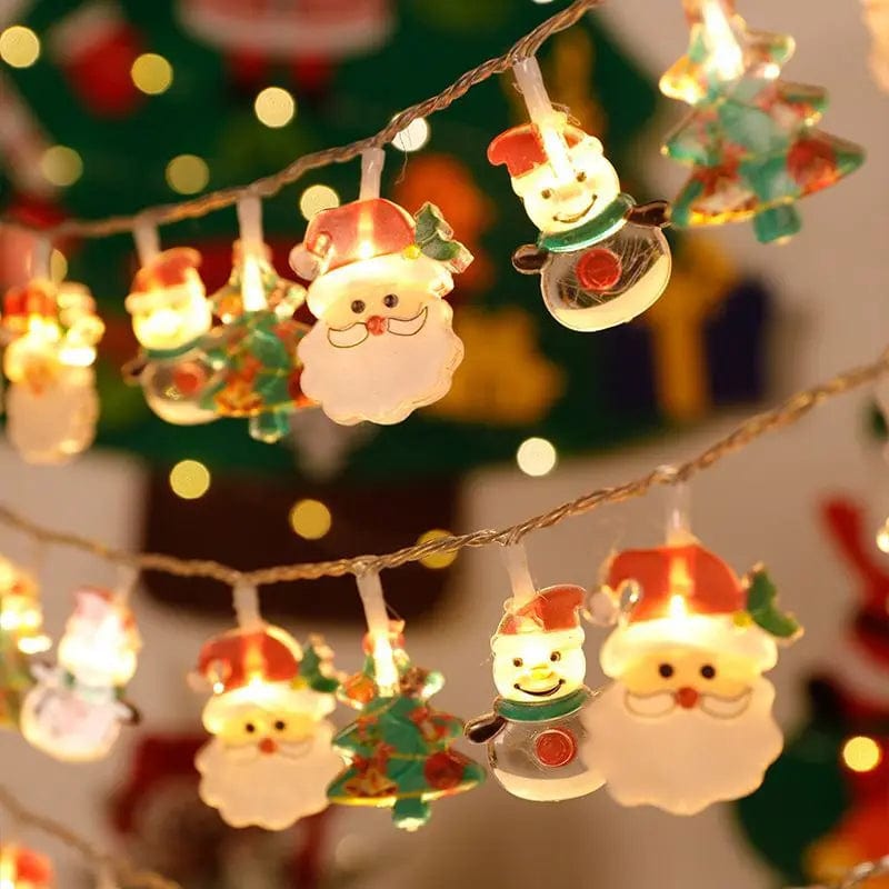 wickedafstore A Christmas Ornaments Light Garland