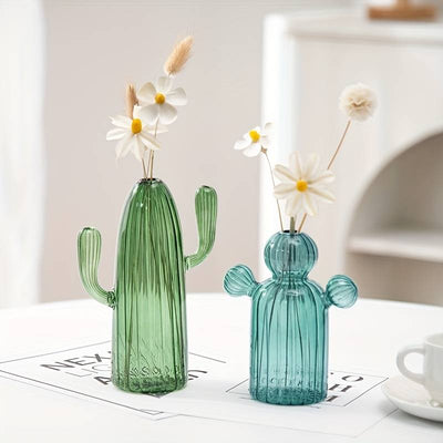 wickedafstore Cactus Glass Vase