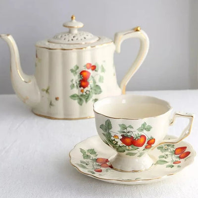 wickedafstore Ceramic Tea Set