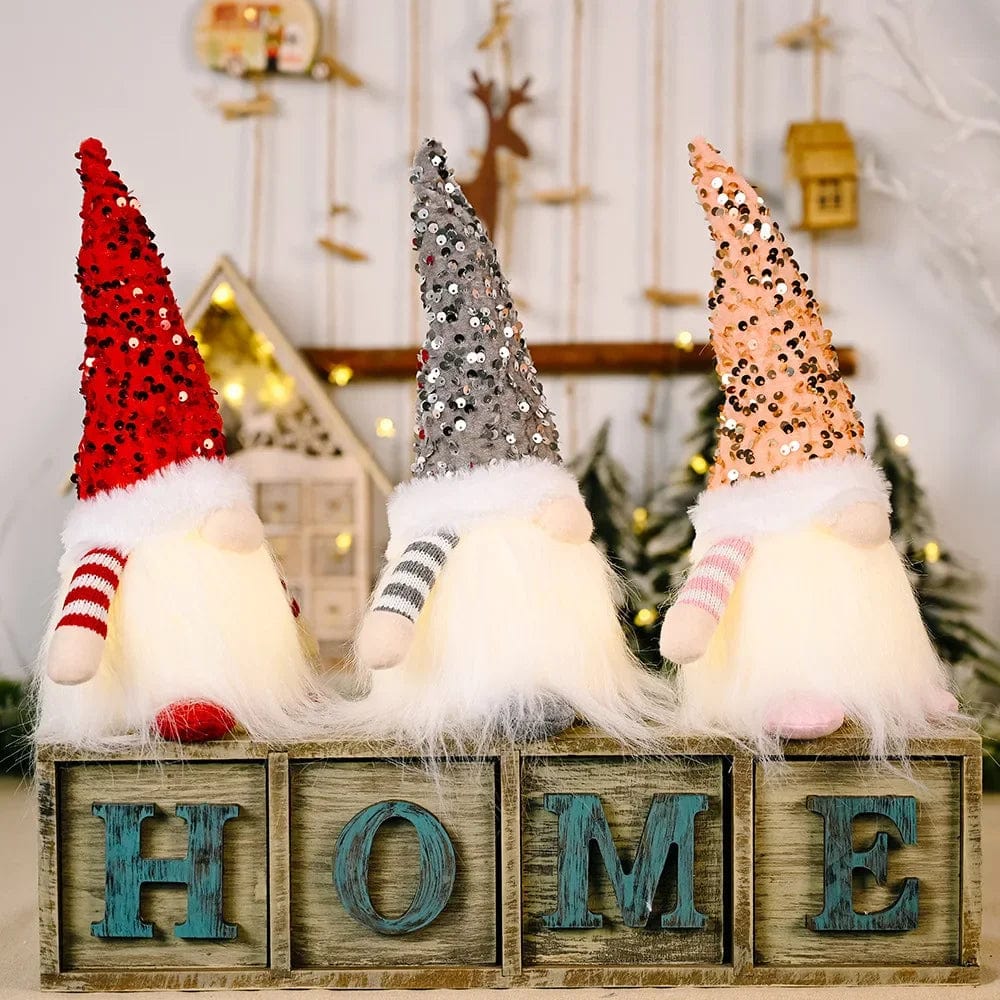 wickedafstore Christmas Gnome Light Decorations