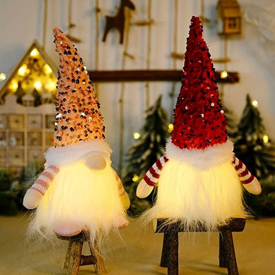 wickedafstore Christmas Gnome Light Decorations