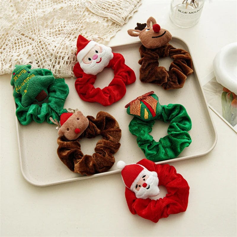 wickedafstore Christmas Scrunchies