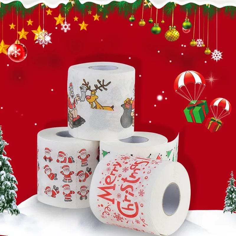wickedafstore Christmas Toilet Paper