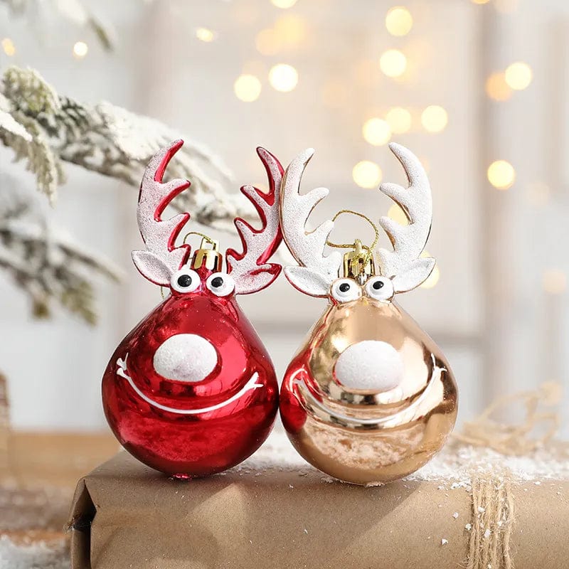 wickedafstore Elk Christmas Decorations