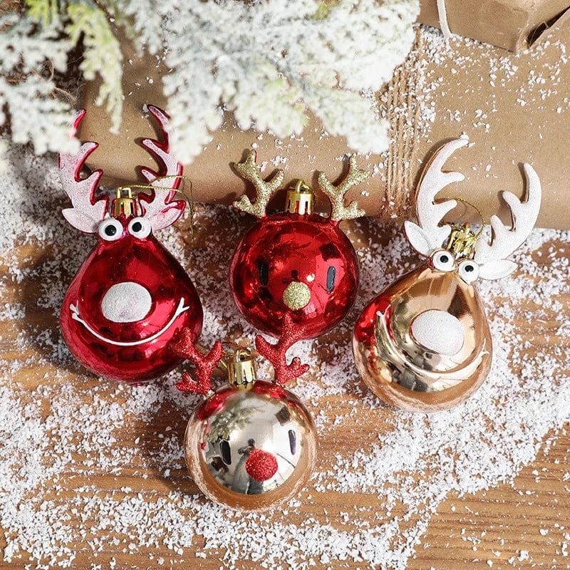 wickedafstore Elk Christmas Decorations