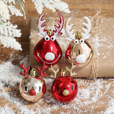 wickedafstore Elk Christmas Decorations