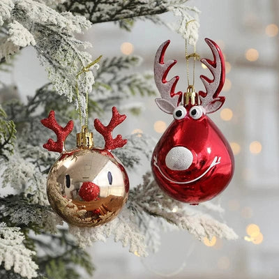 wickedafstore Elk Christmas Decorations