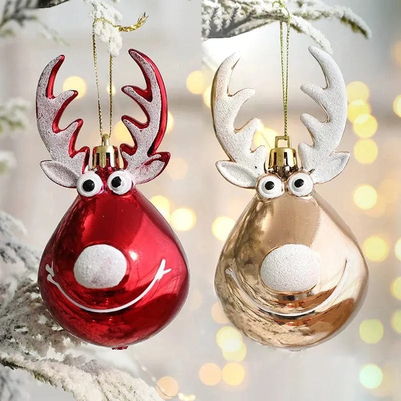 wickedafstore Elk Christmas Decorations