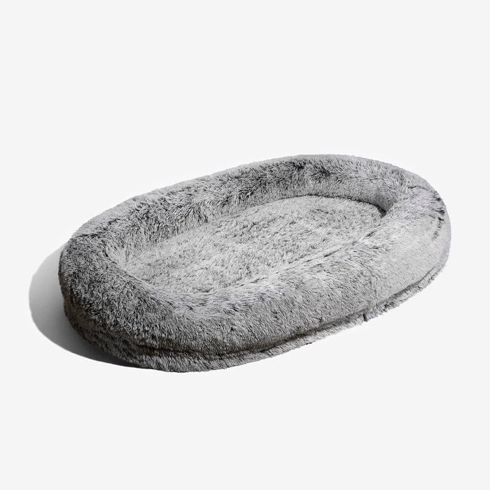 wickedafstore gray Fluffy Cloud Bed