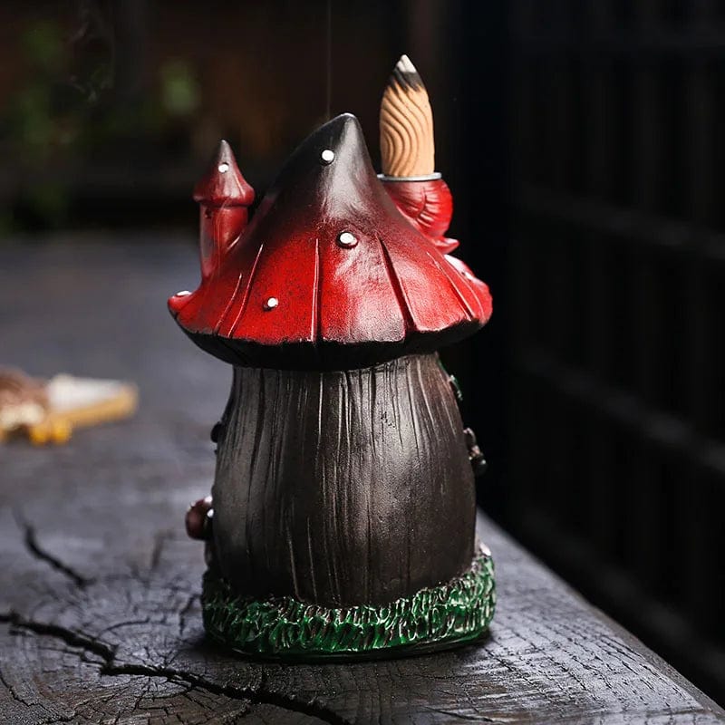 wickedafstore Incense burner only Mushroom House Incense Holder