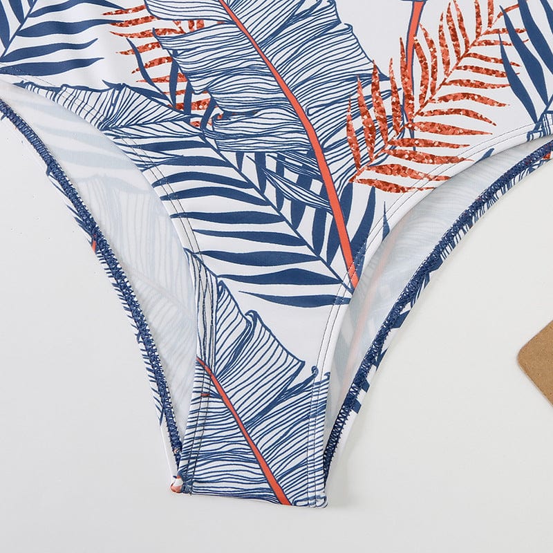 wickedafstore Island Bloom Tropical Print Bikini Set