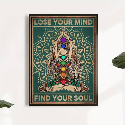 wickedafstore Lose Your Mind Find Your Soul Wall Poster