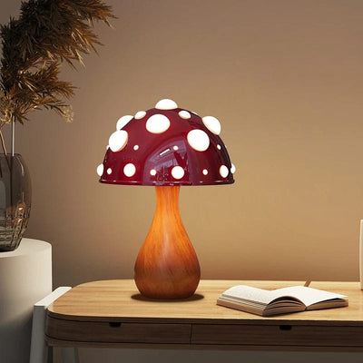 wickedafstore Mushroom Table Lamp