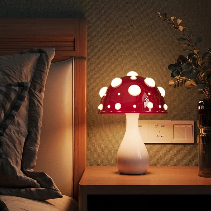 wickedafstore Mushroom Table Lamp