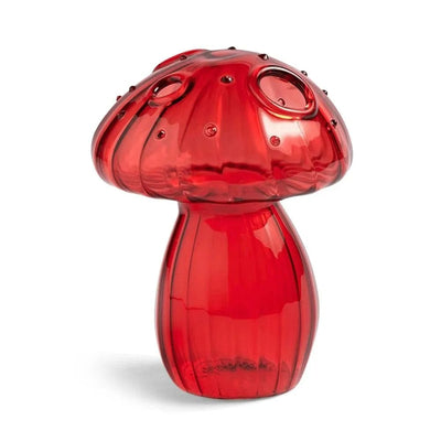 wickedafstore red Mushroom Flower Vase