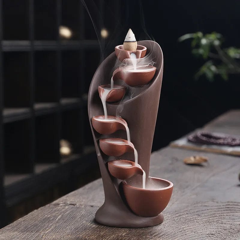 wickedafstore Shiva Ceramic Incense Holder