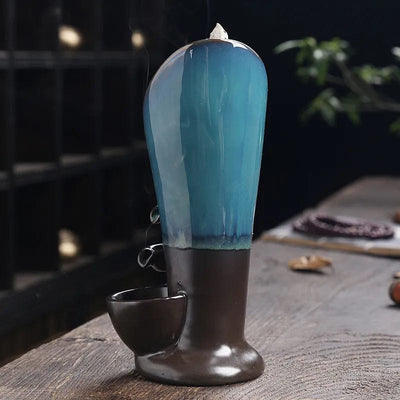 wickedafstore Shiva Ceramic Incense Holder