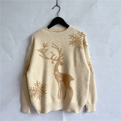 WindMind S / Ivory Noelle Knitted Sweater