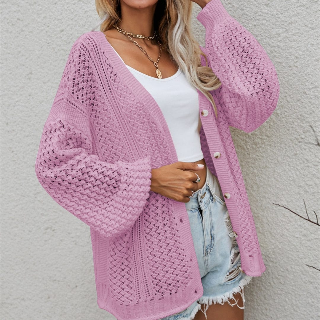 トップス muguet cotton candy loose knit cardigan Lumister Cute Oversized Cardigan Sweaters for Women Y2K Long
