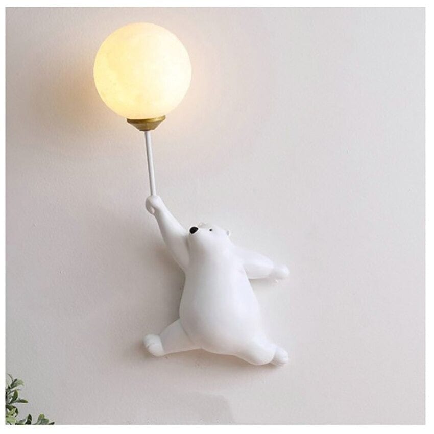 Wicked AF Polar Bear Wall Lamp